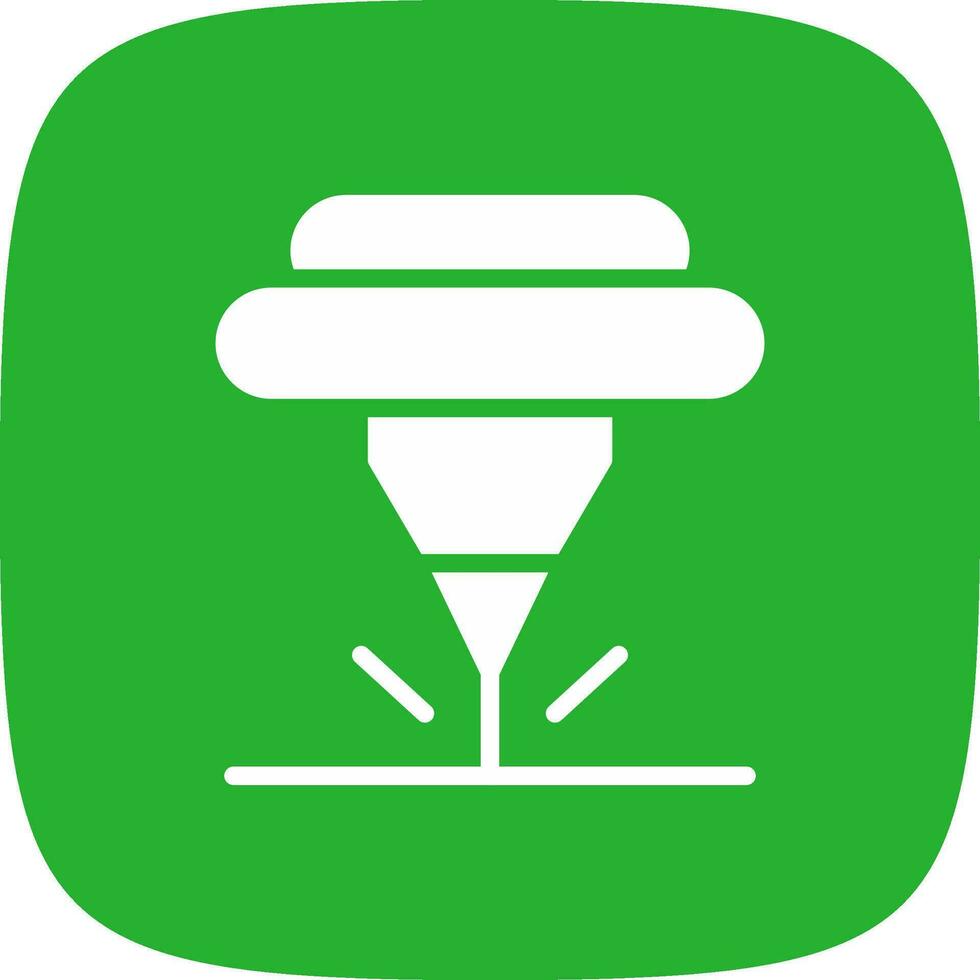 Laser Creative Icon Design vector