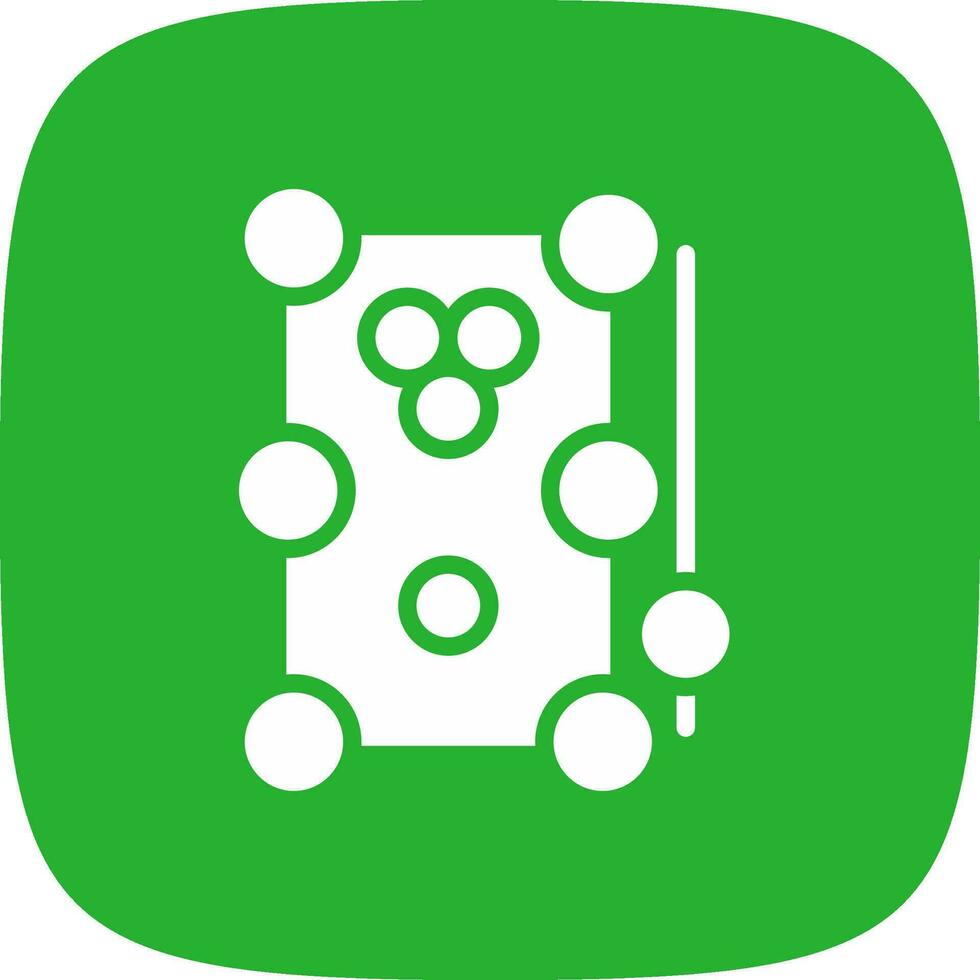 Billiards Creative Icon Design vector