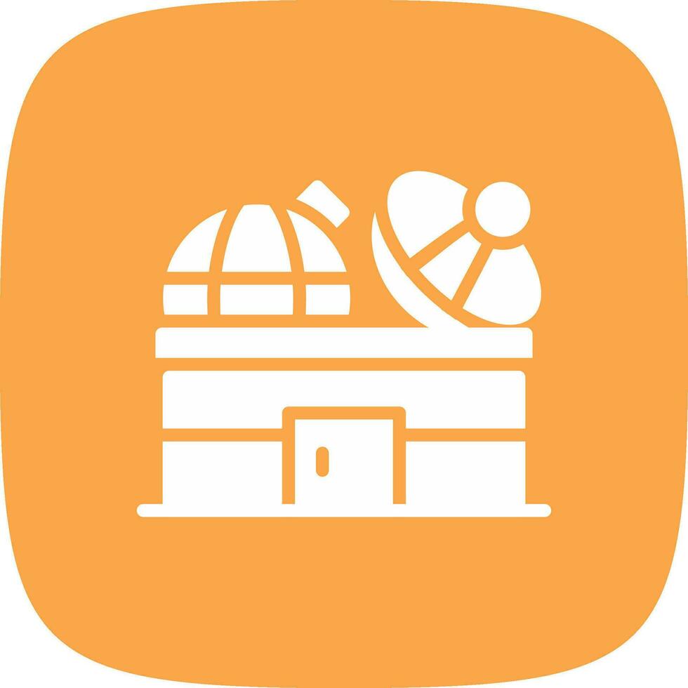Observatory Creative Icon Design vector