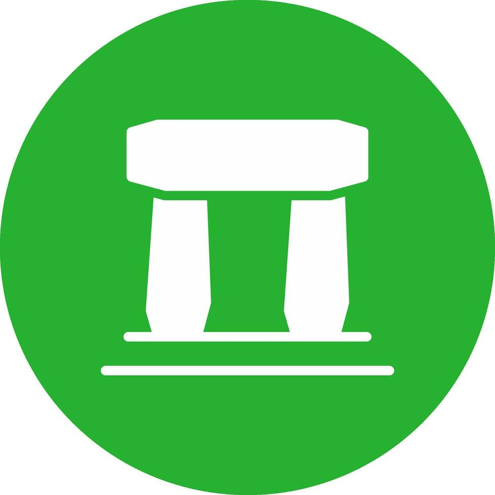 Stonehenge Creative Icon Design vector