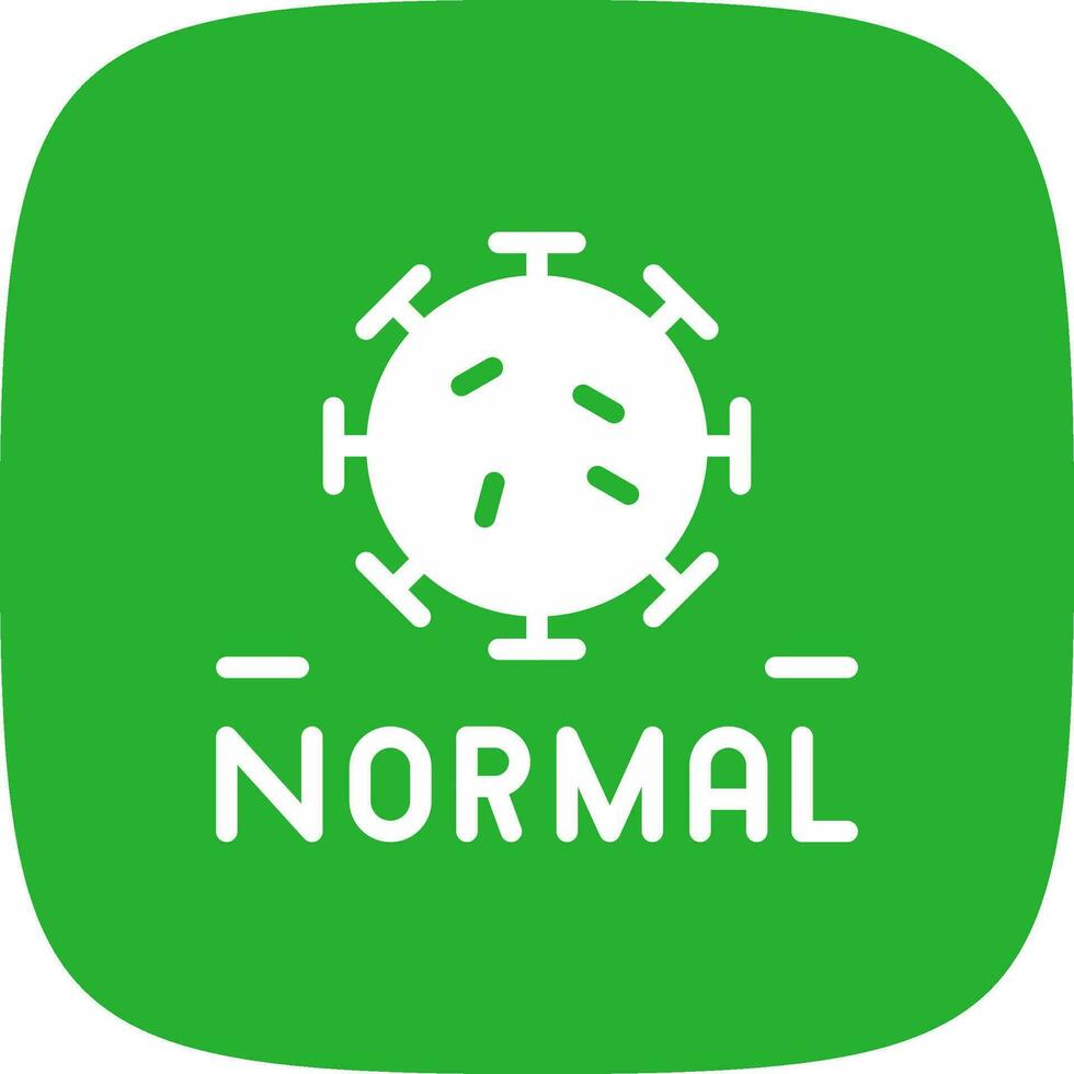 New Normal Creative Icon Design vector