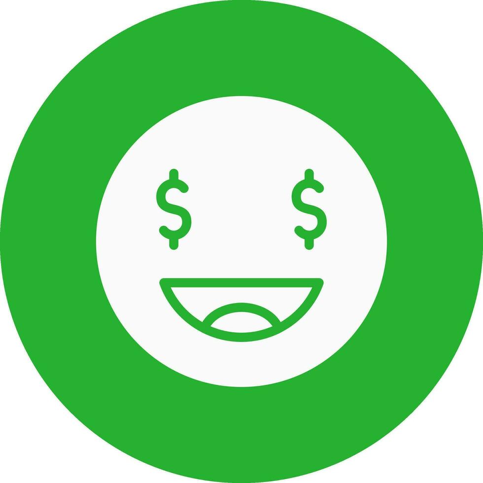 Greedy Creative Icon Design vector
