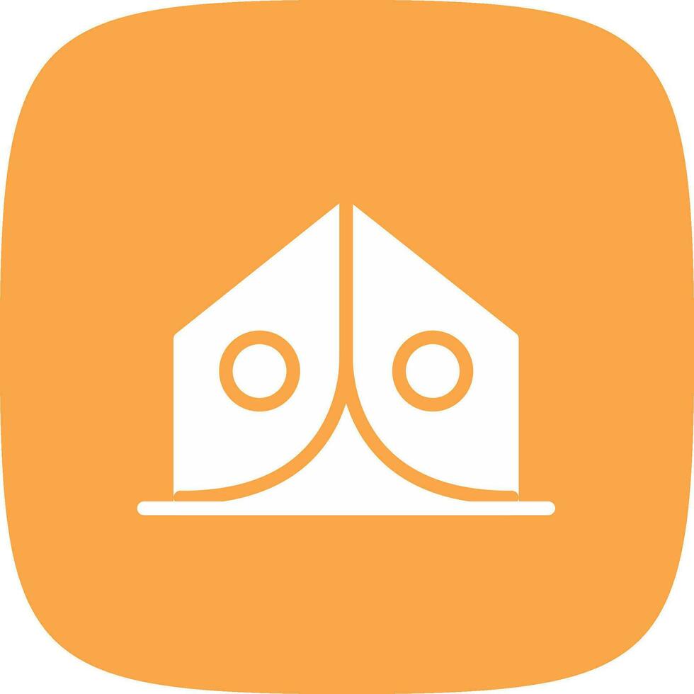 Tent Creative Icon Design vector