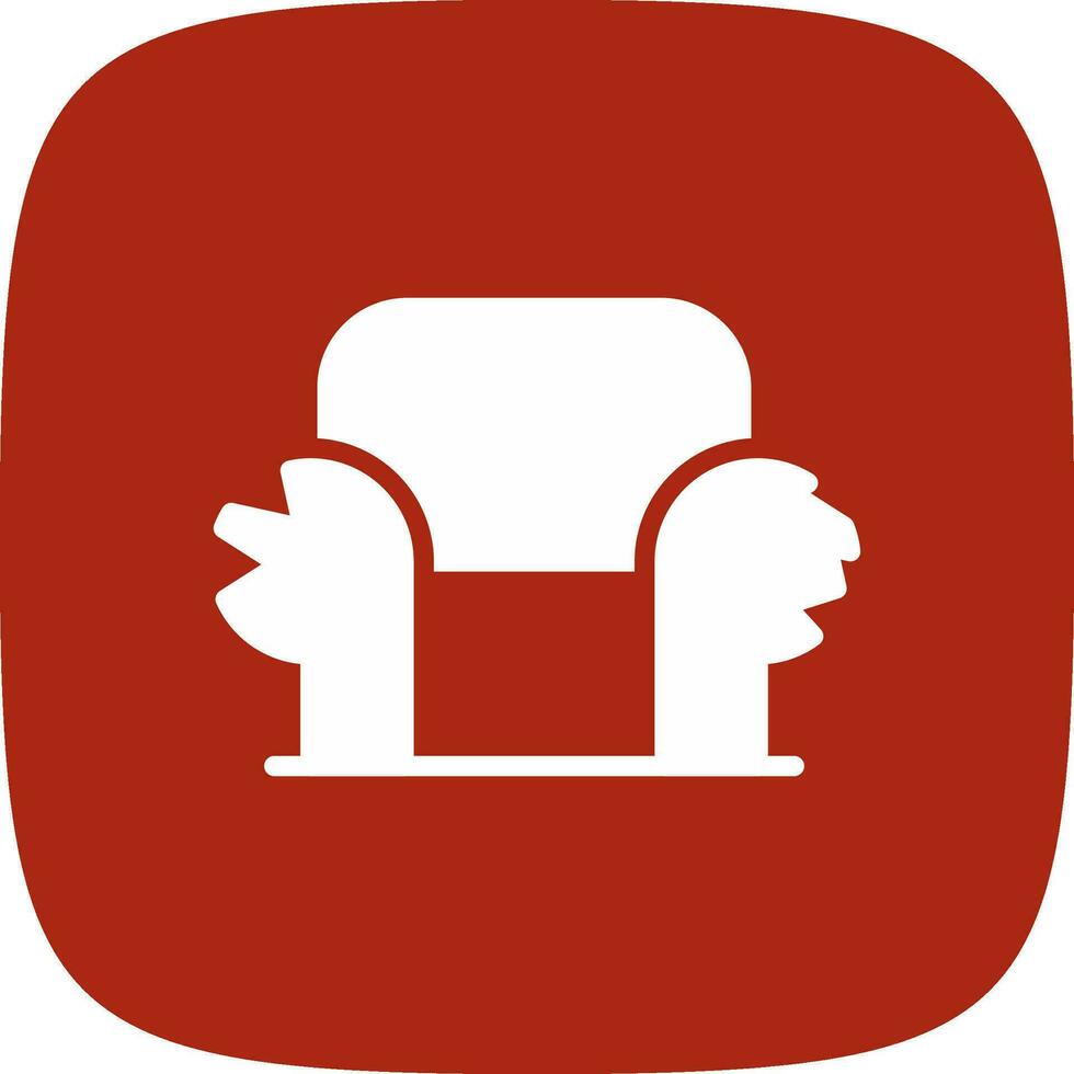 Sofa Creative Icon Design vector
