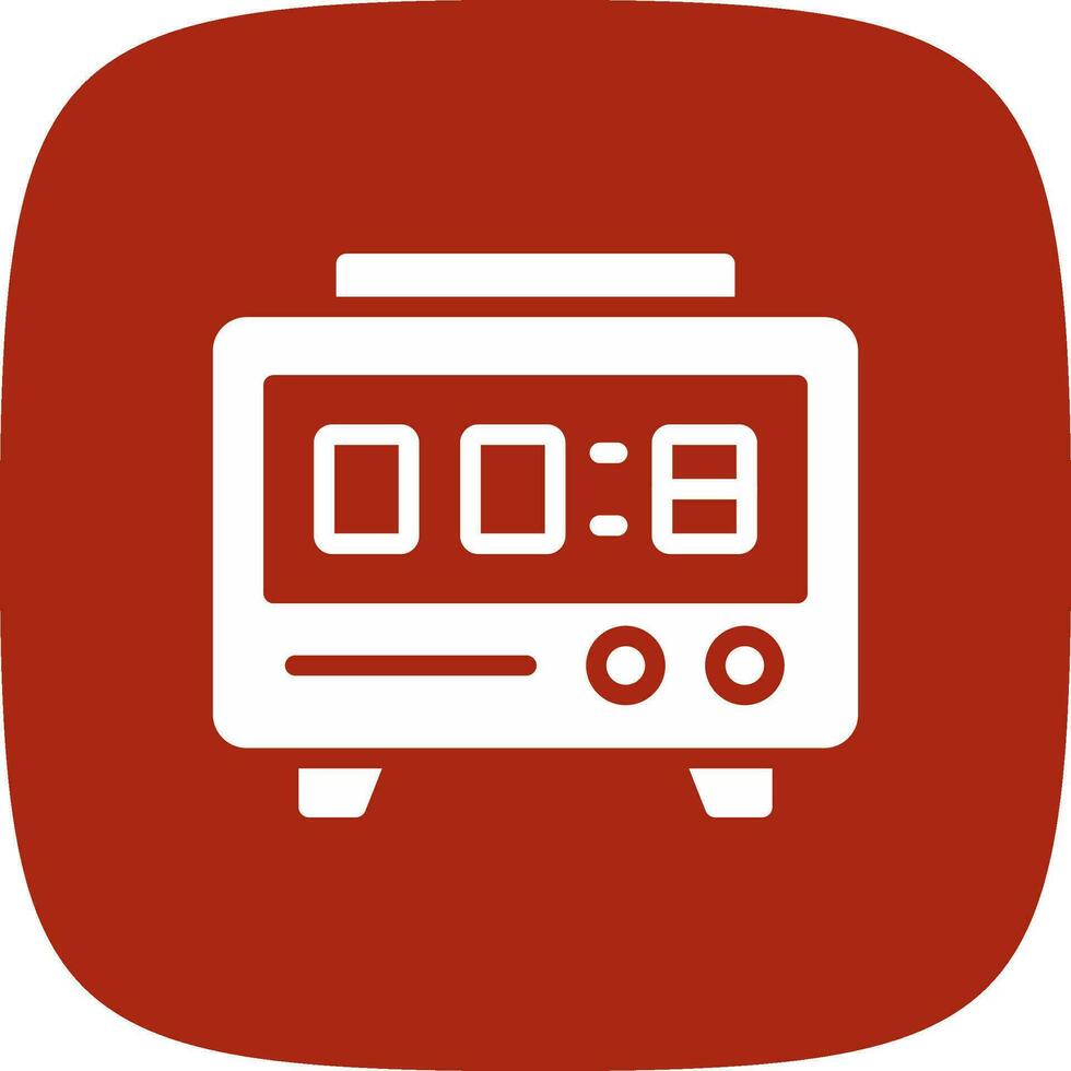Digital Stopwatch Creative Icon Design vector