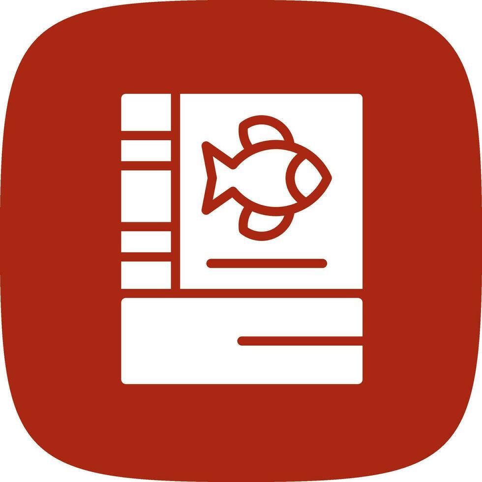 Fishing Lessons Creative Icon Design vector