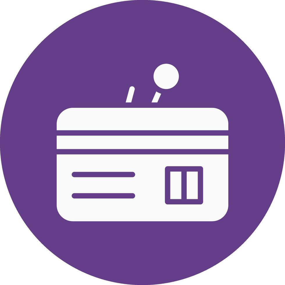 Phishing Credit Card Creative Icon Design vector