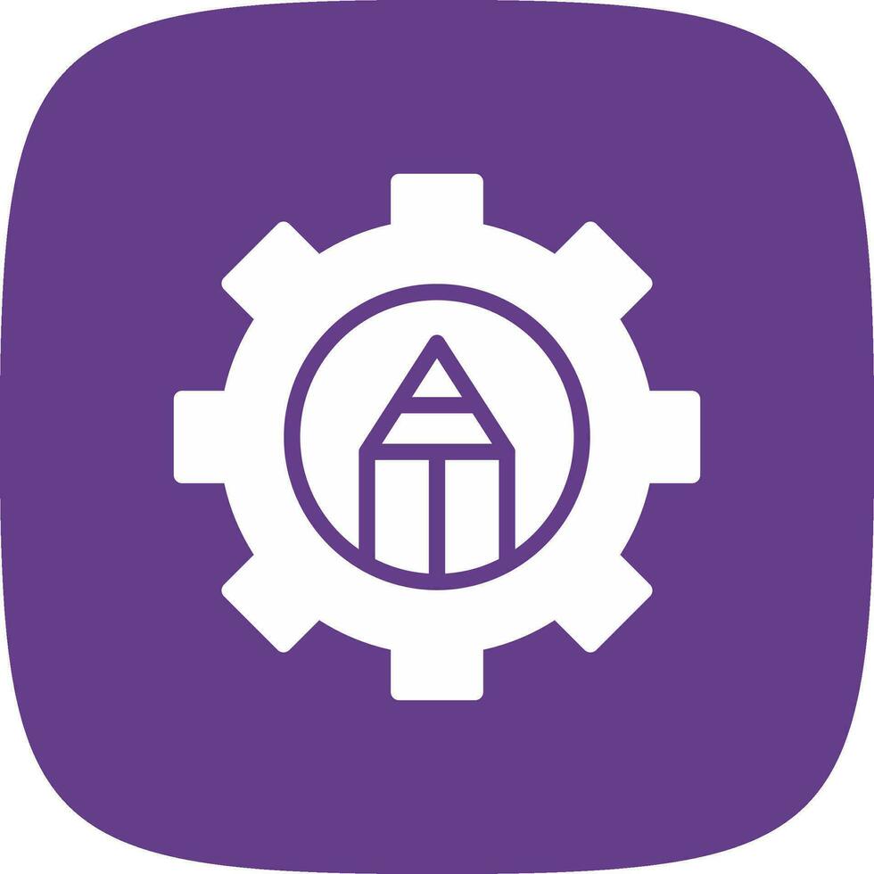 Gear Creative Icon Design vector