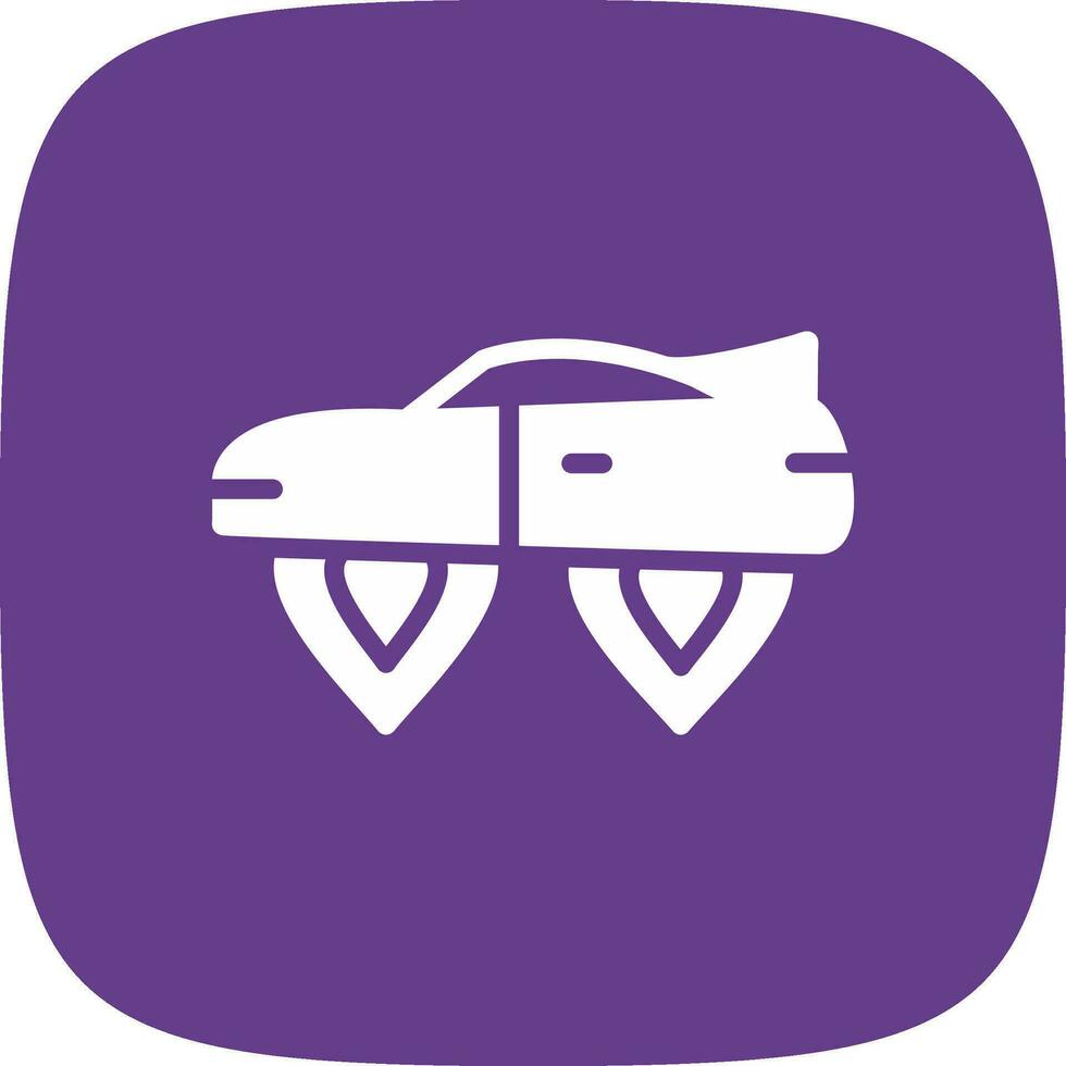 Future Transport Creative Icon Design vector