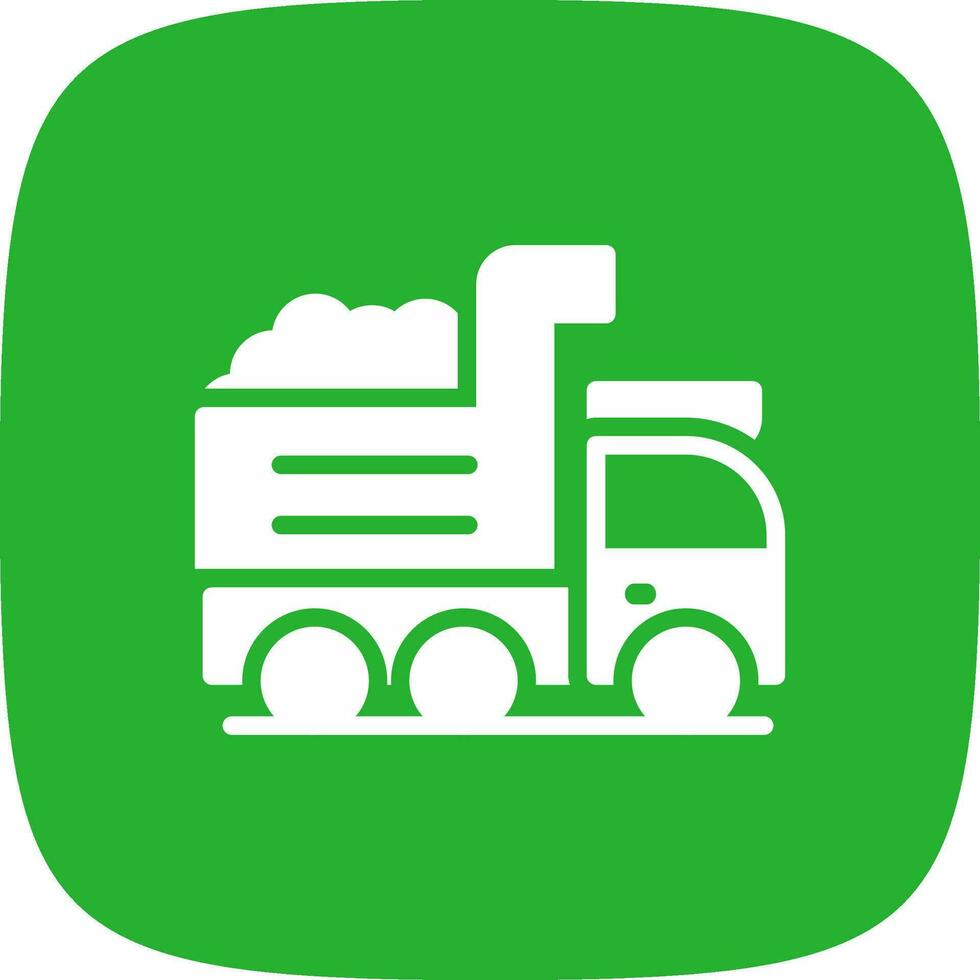 Dump Creative Icon Design vector