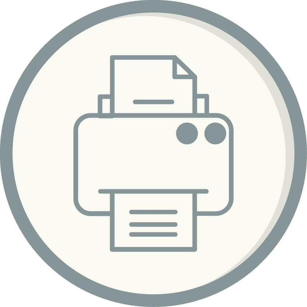 Printer Vector Icon