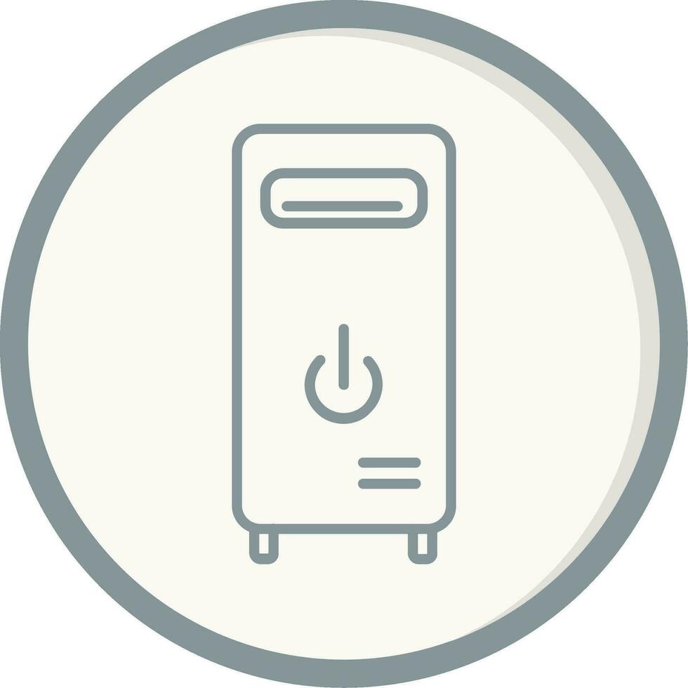 Computer Tower Vector Icon