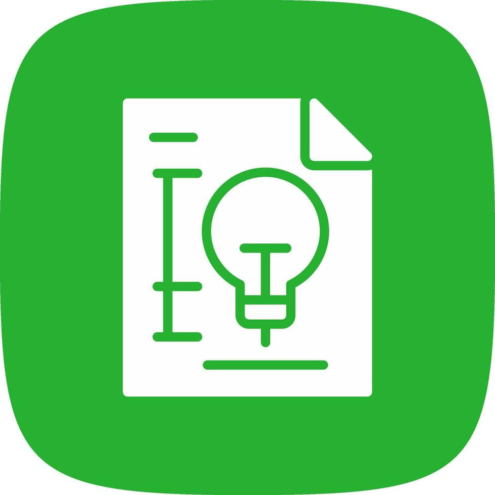 Patent Creative Icon Design vector