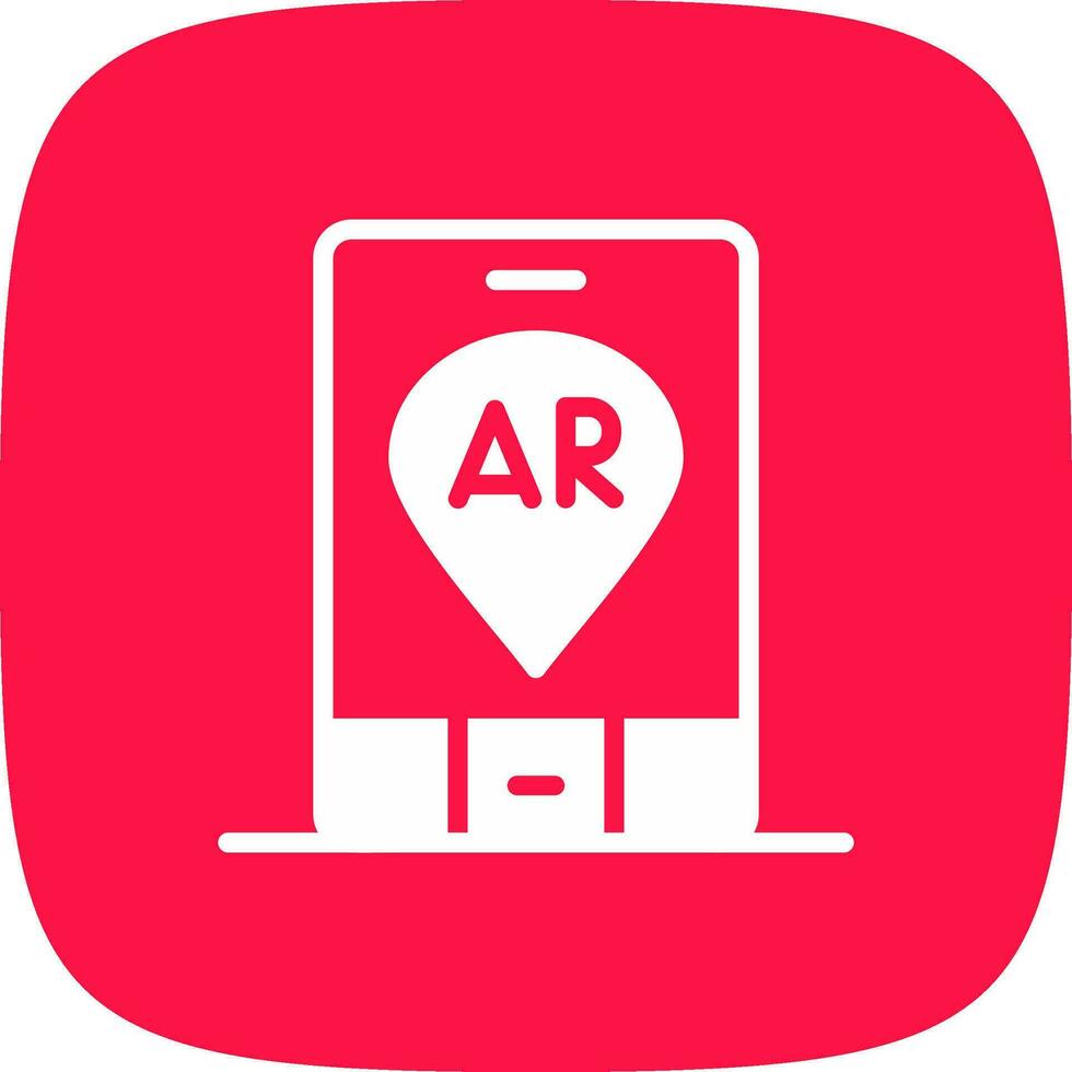 Ar Navigation Creative Icon Design vector