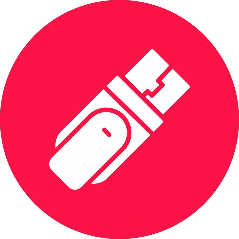 diseño de icono creativo usb vector