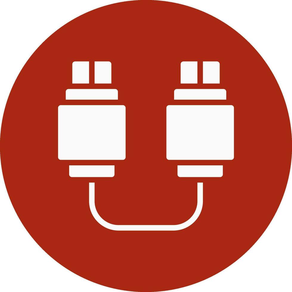 Usb Connection Creative Icon Design vector