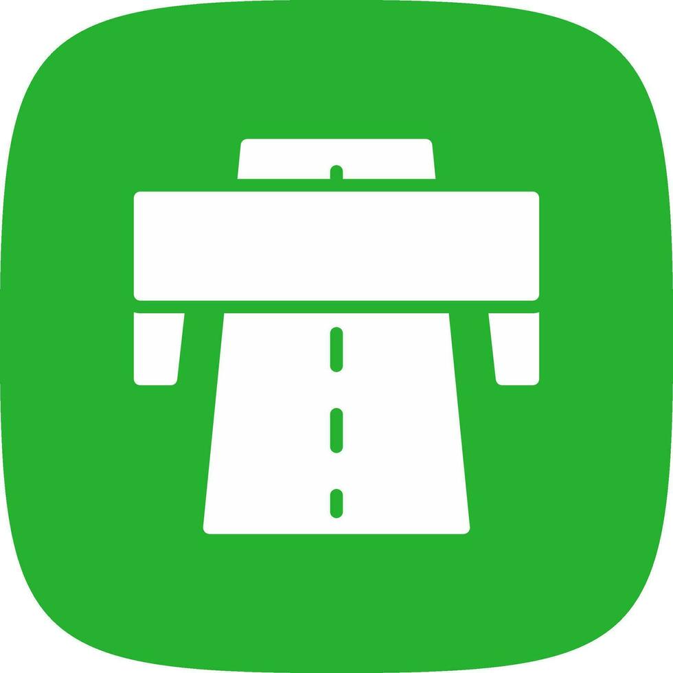 Motorway Creative Icon Design vector