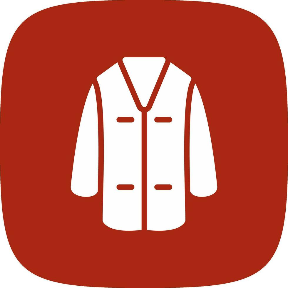 Lab Coat Creative Icon Design vector