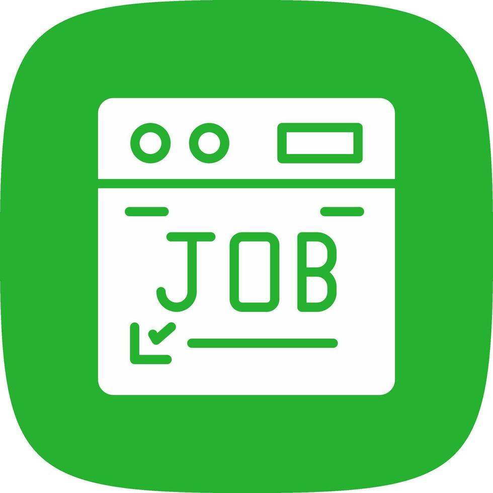 Job Creative Icon Design vector
