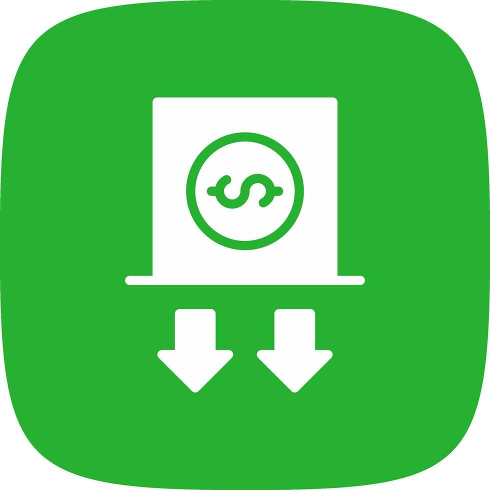 Deposit Creative Icon Design vector