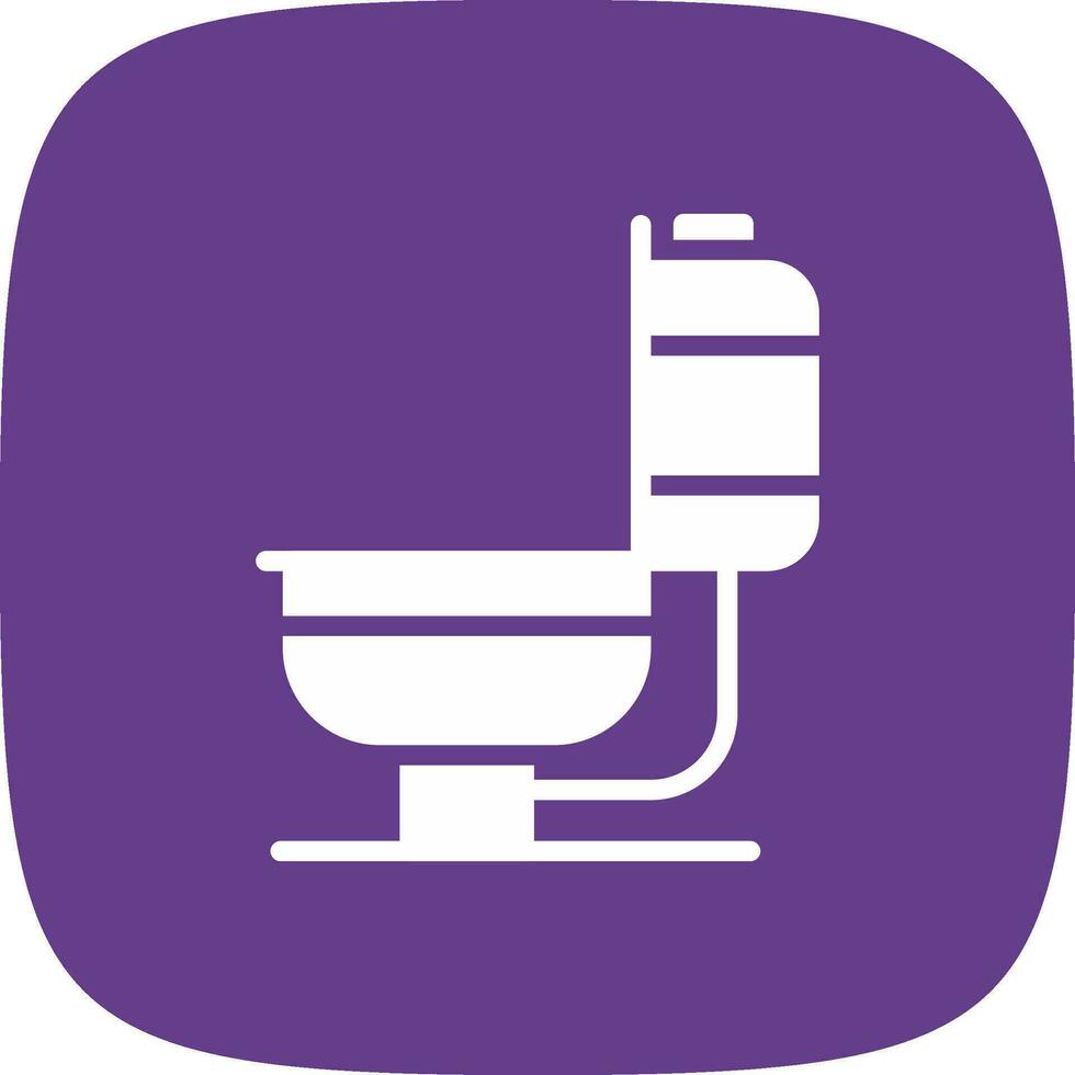 Toilet Creative Icon Design vector