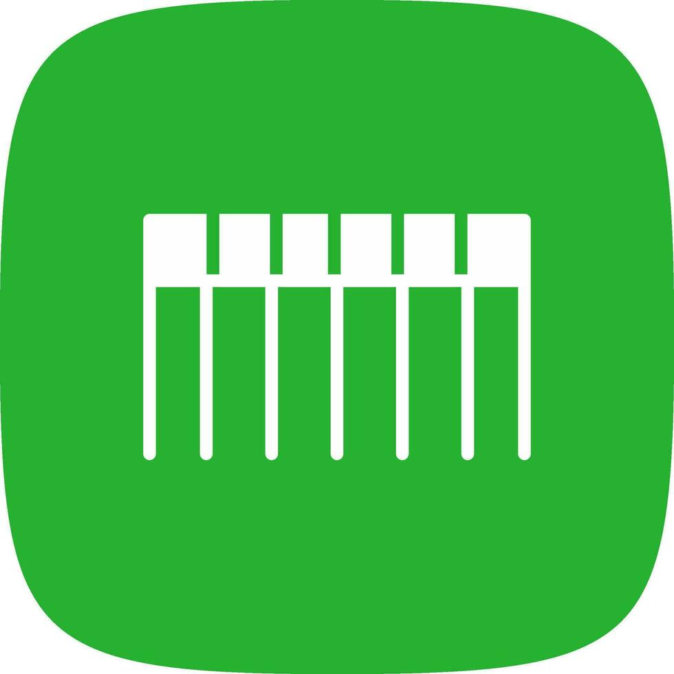 Comb Creative Icon Design vector