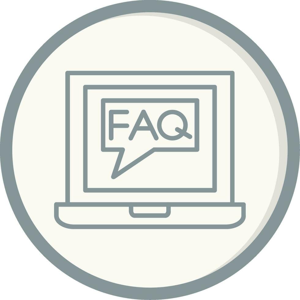 Faq Vector Icon