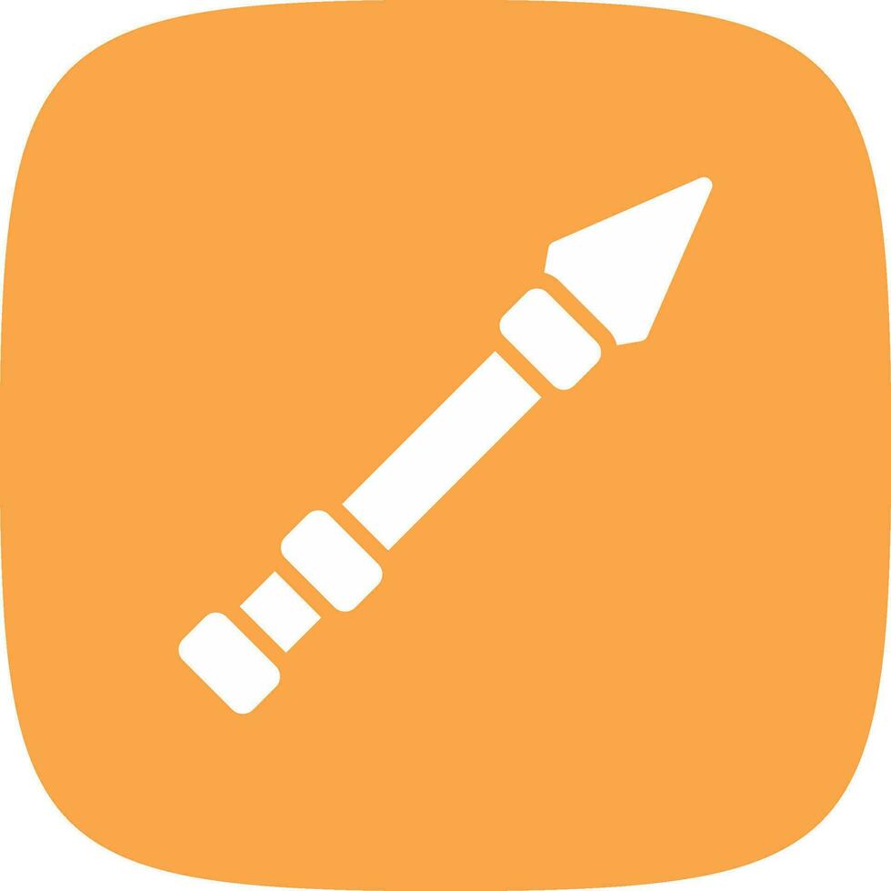 Spear Creative Icon Design vector