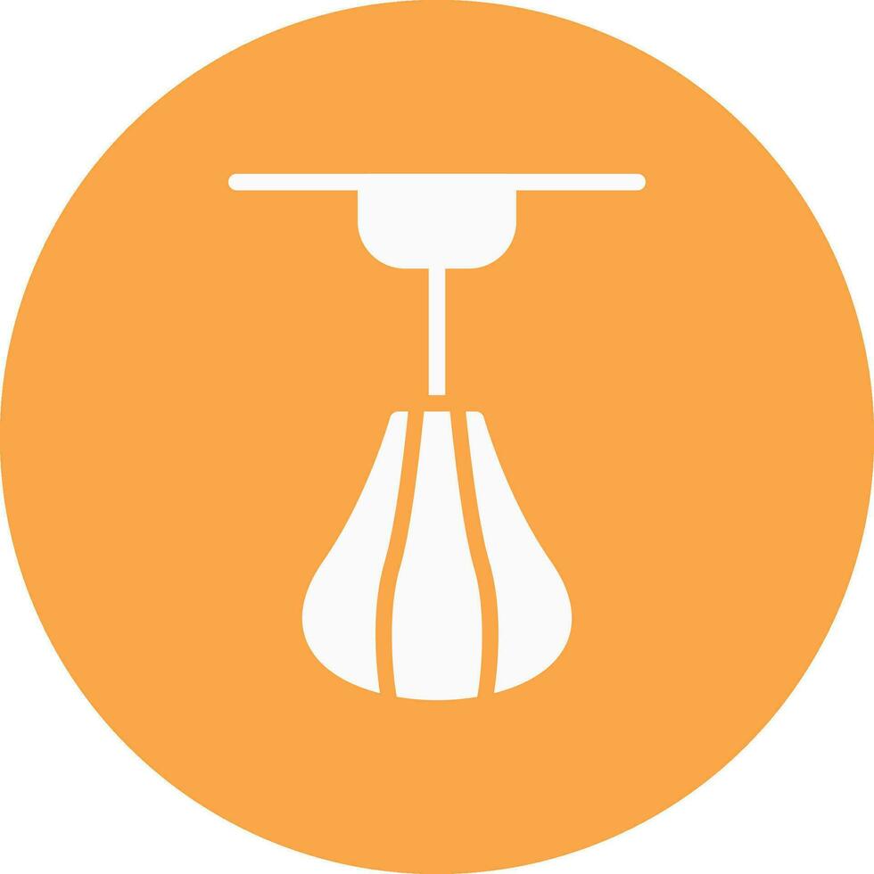 Punching Ball Creative Icon Design vector