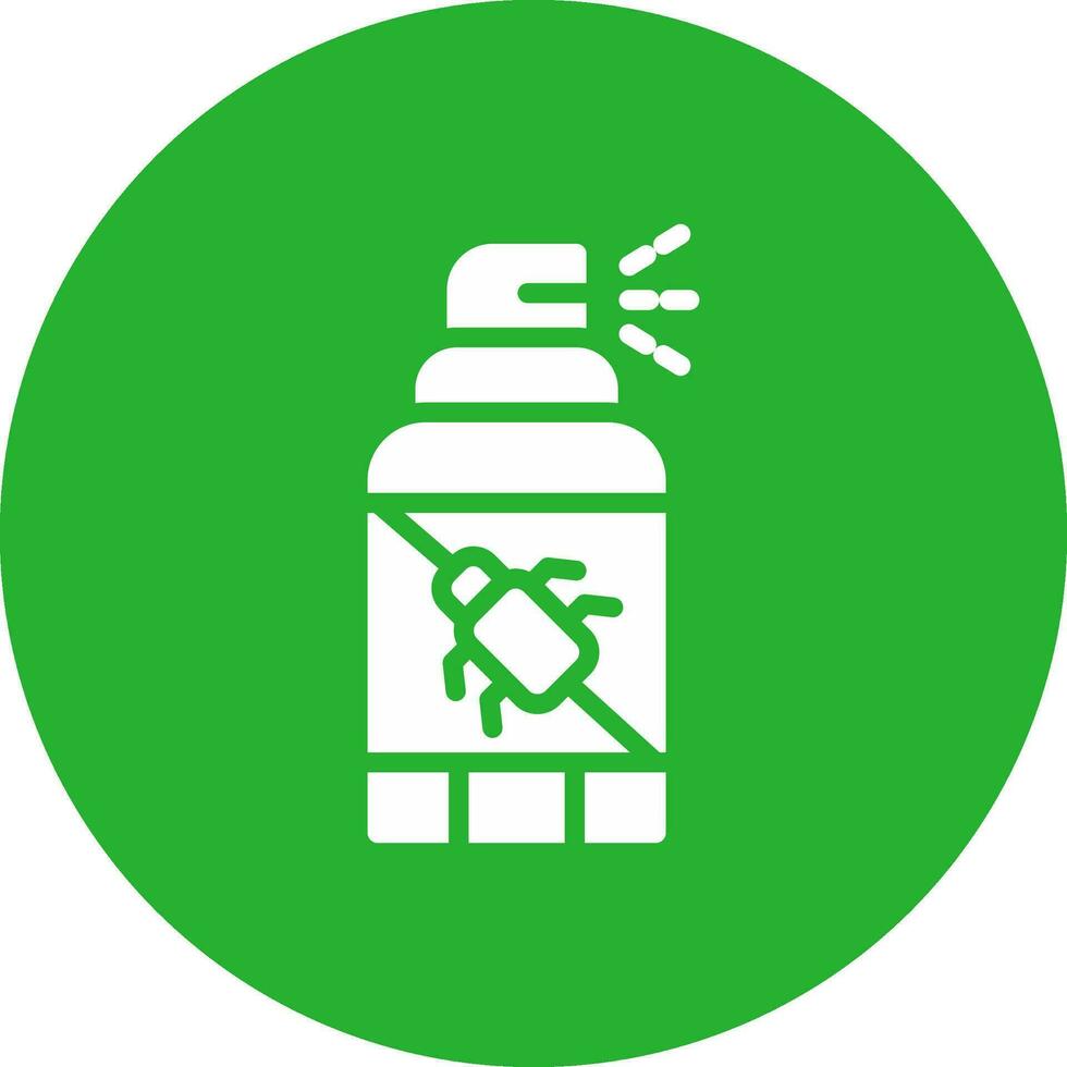 Spray Bottle Creative Icon Design vector