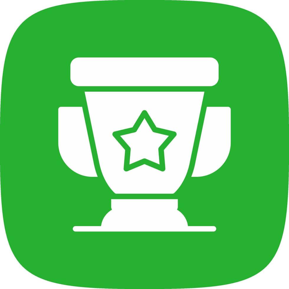 Trophy Creative Icon Design vector