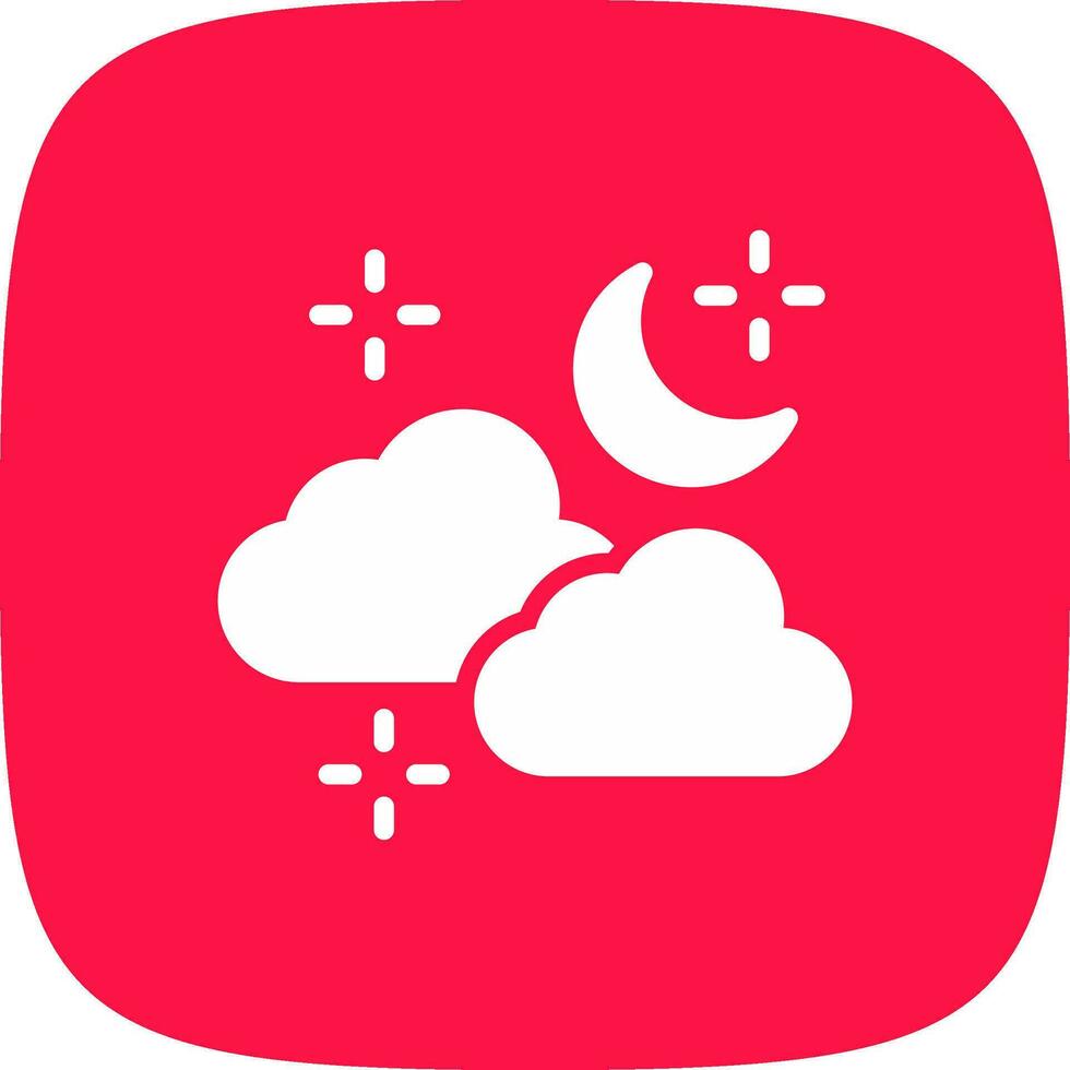 nublado clima creativo icono diseño vector