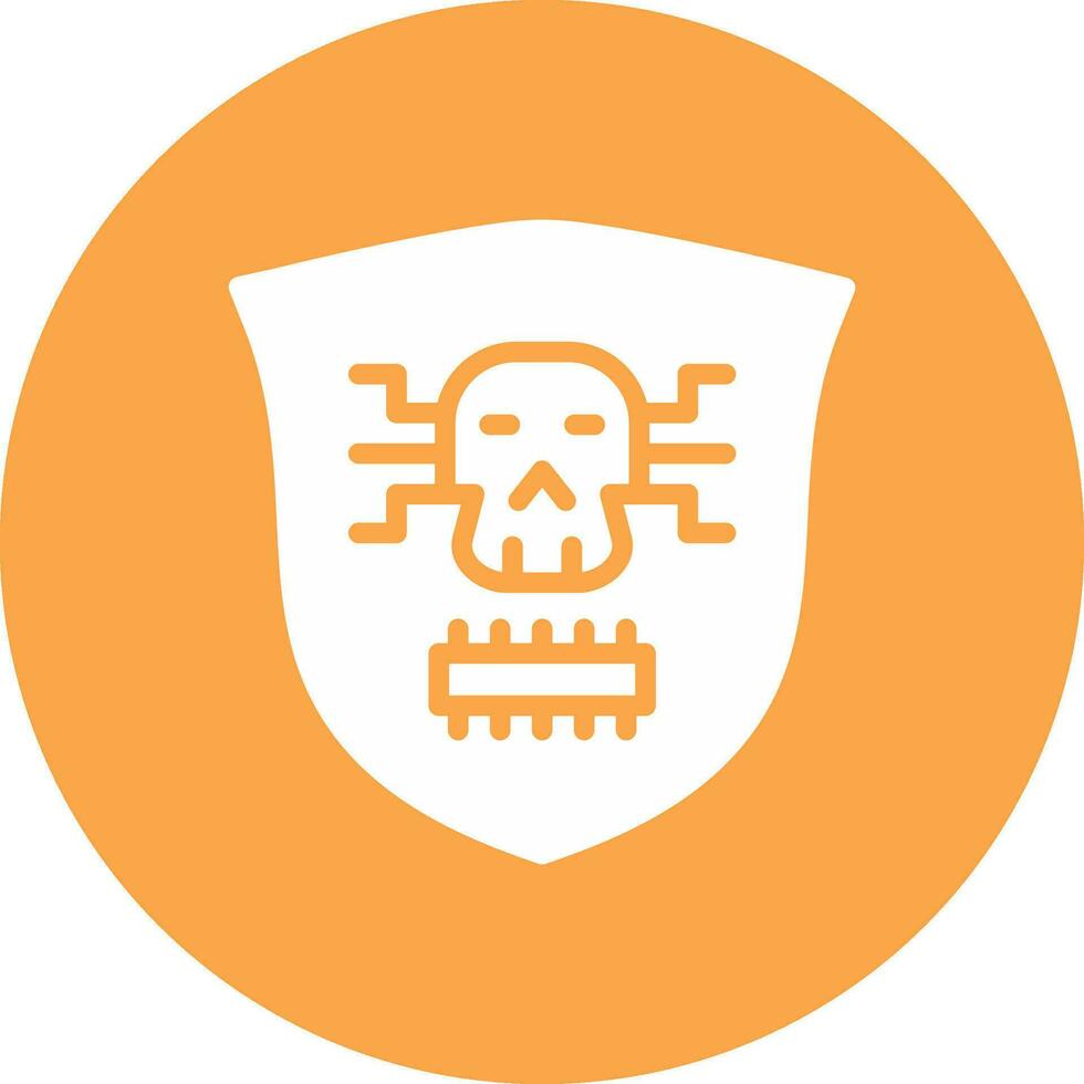 Malware Creative Icon Design vector
