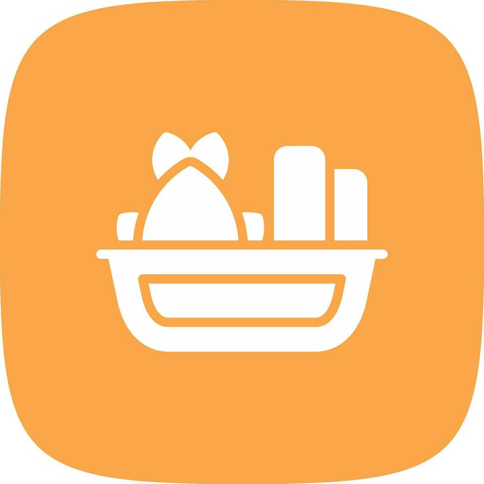 Fish and Chips Creative Icon Design vector