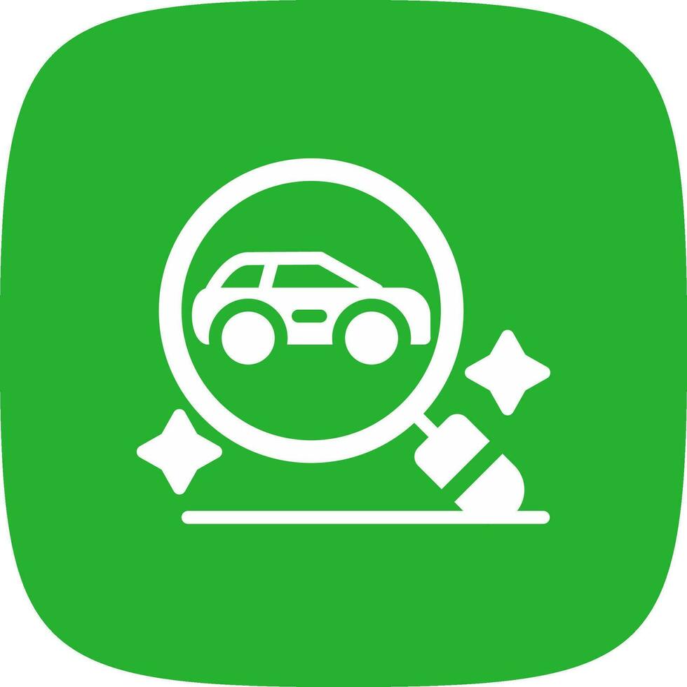 Car Finder Creative Icon Design vector