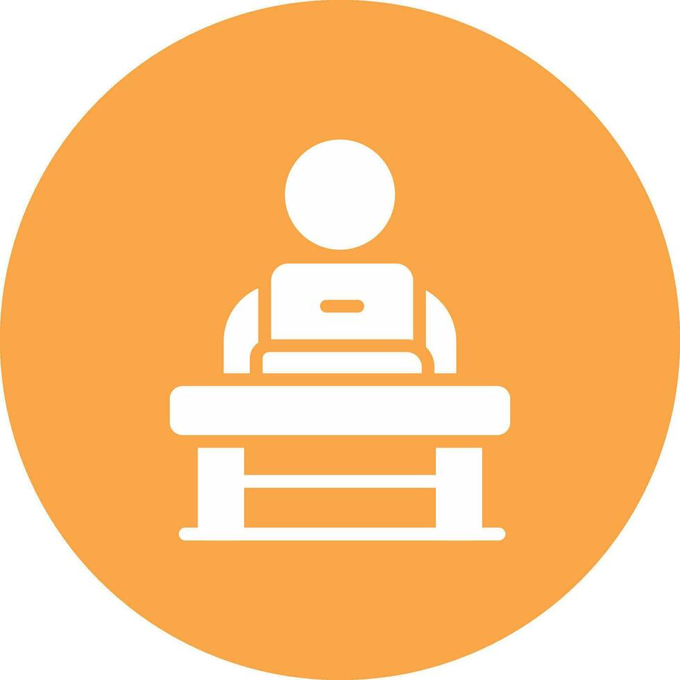 Work From Home Creative Icon Design vector
