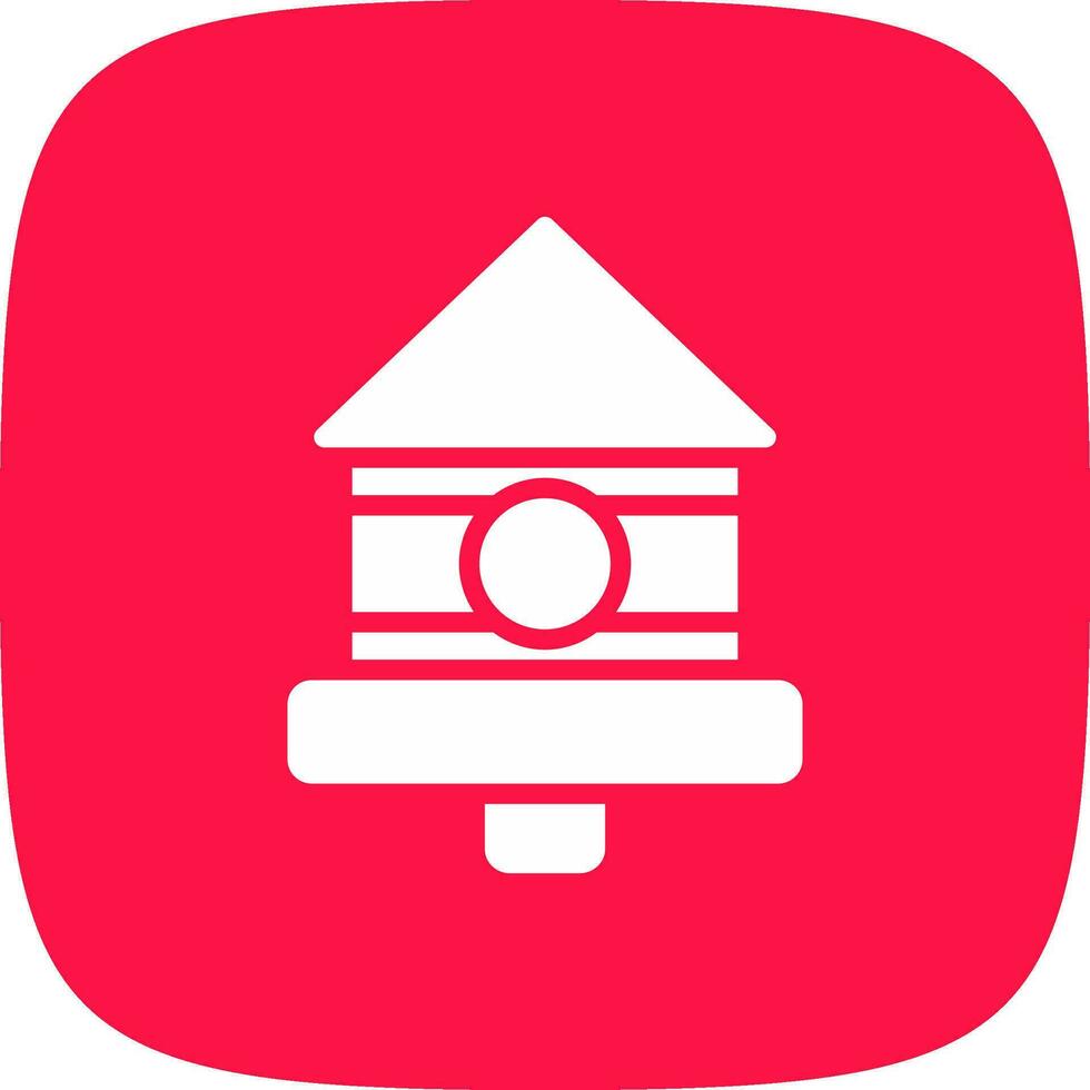 Birdhouse Creative Icon Design vector
