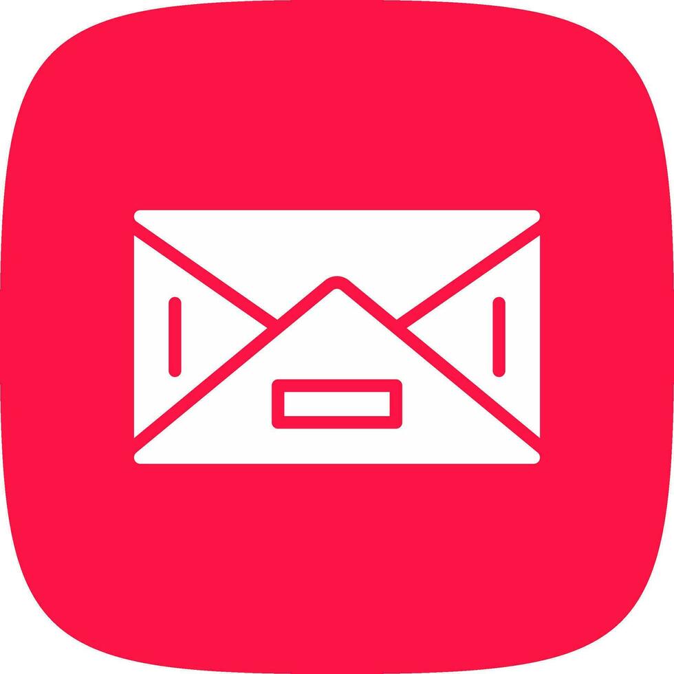 Open Letter Creative Icon Design vector