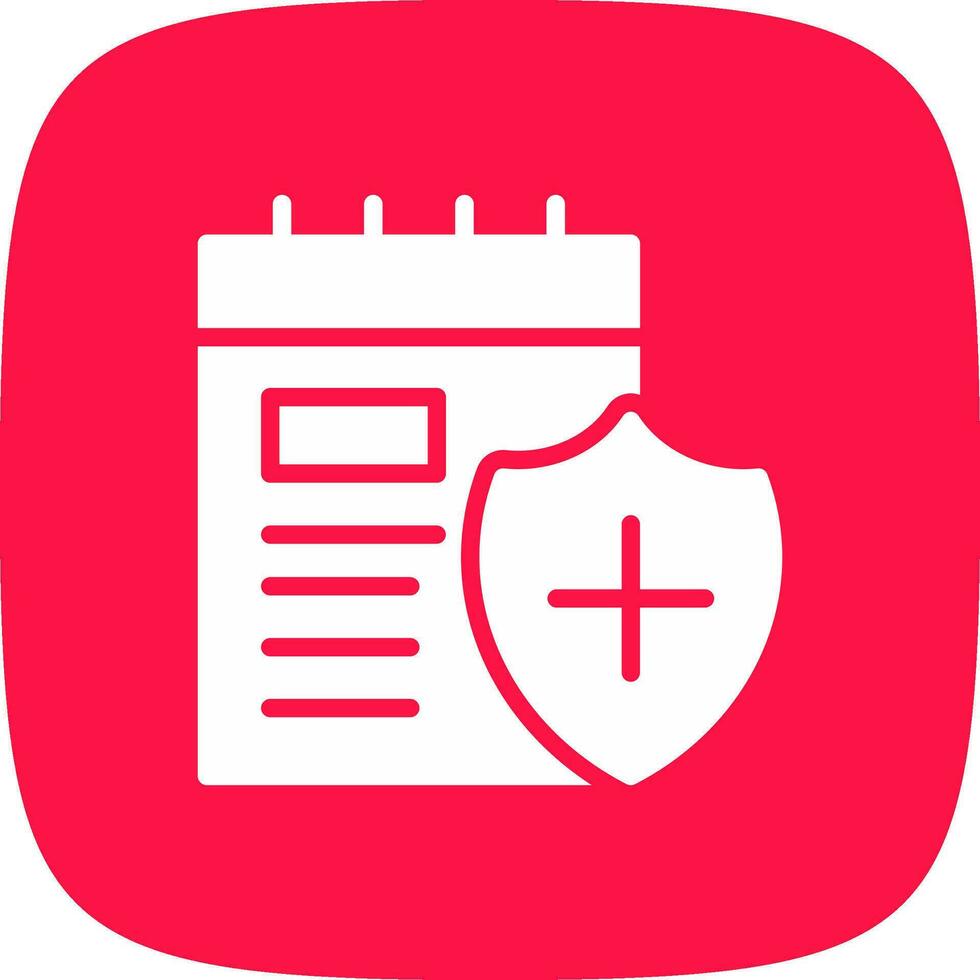 Health Plans Creative Icon Design vector