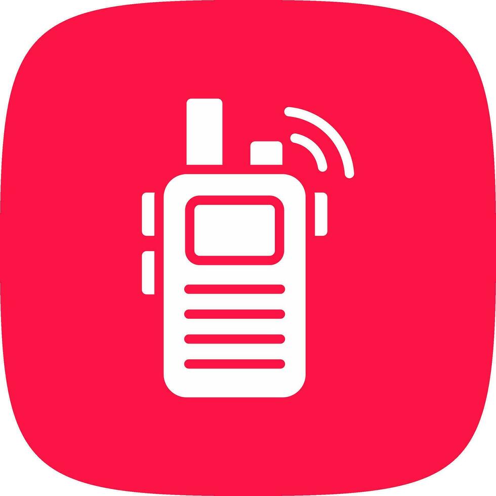 Walkie Talkies Creative Icon Design vector