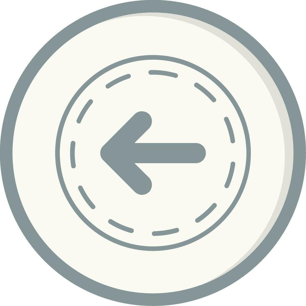 Left Arrow Vector Icon