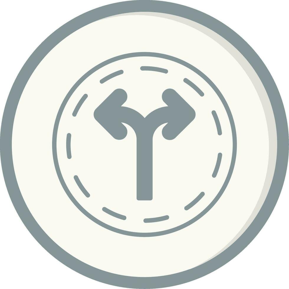Two Way Vector Icon
