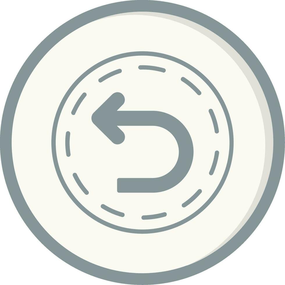 Back Arrow Vector Icon