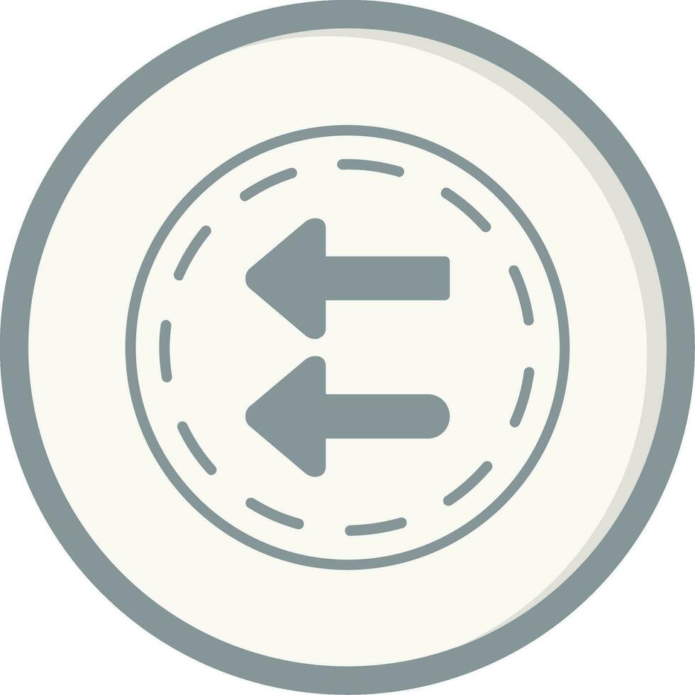 Fast Backward Vector Icon