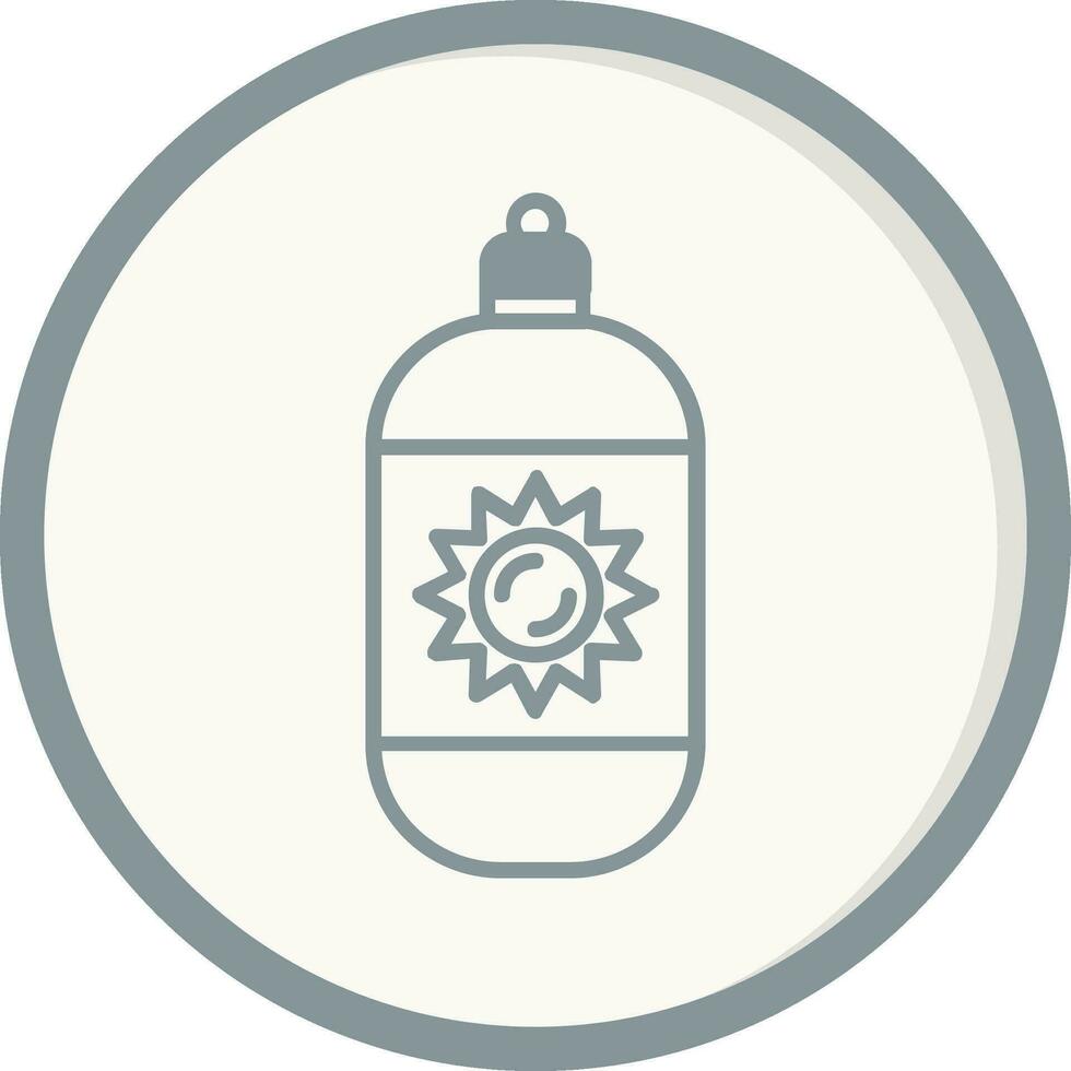 Sun Cream Vector Icon
