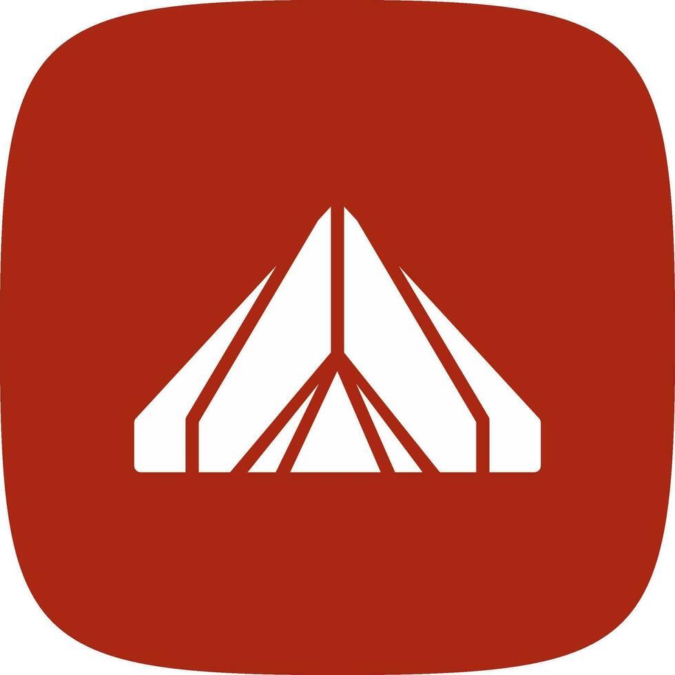 Camping Creative Icon Design vector