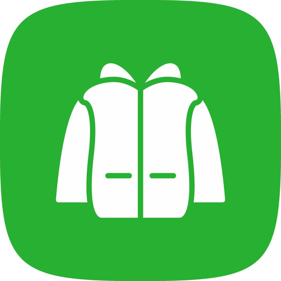 Jacket Creative Icon Design vector