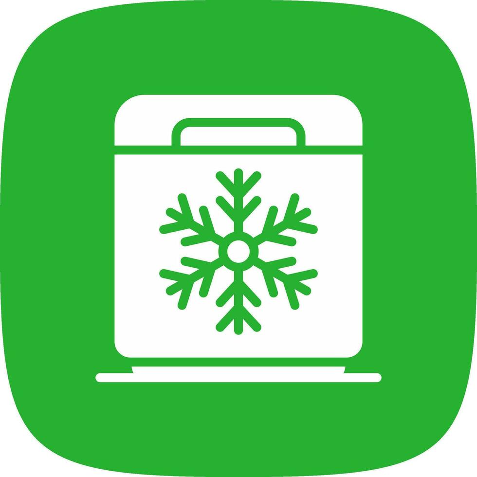 Freezer Creative Icon Design vector
