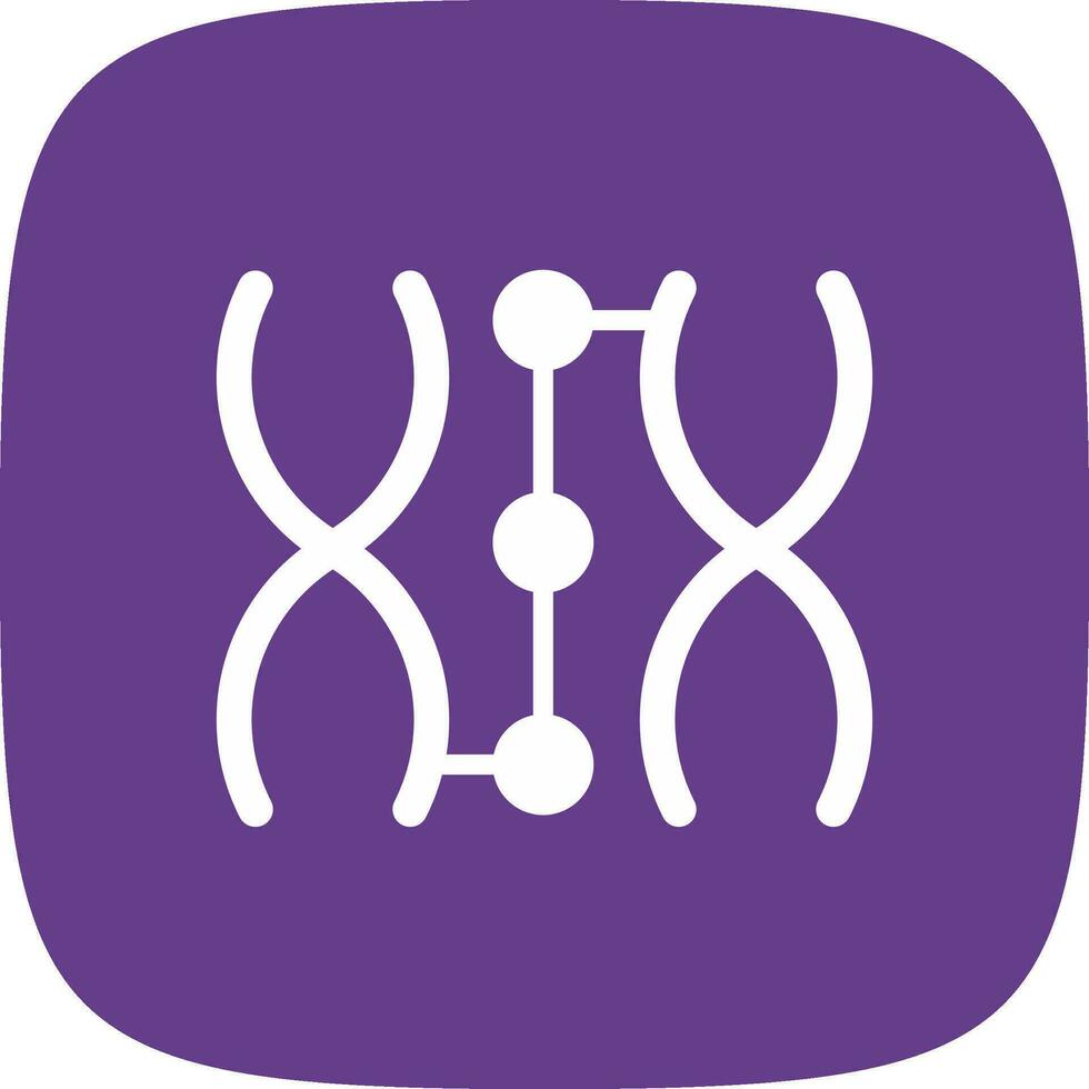 Cloning Creative Icon Design vector