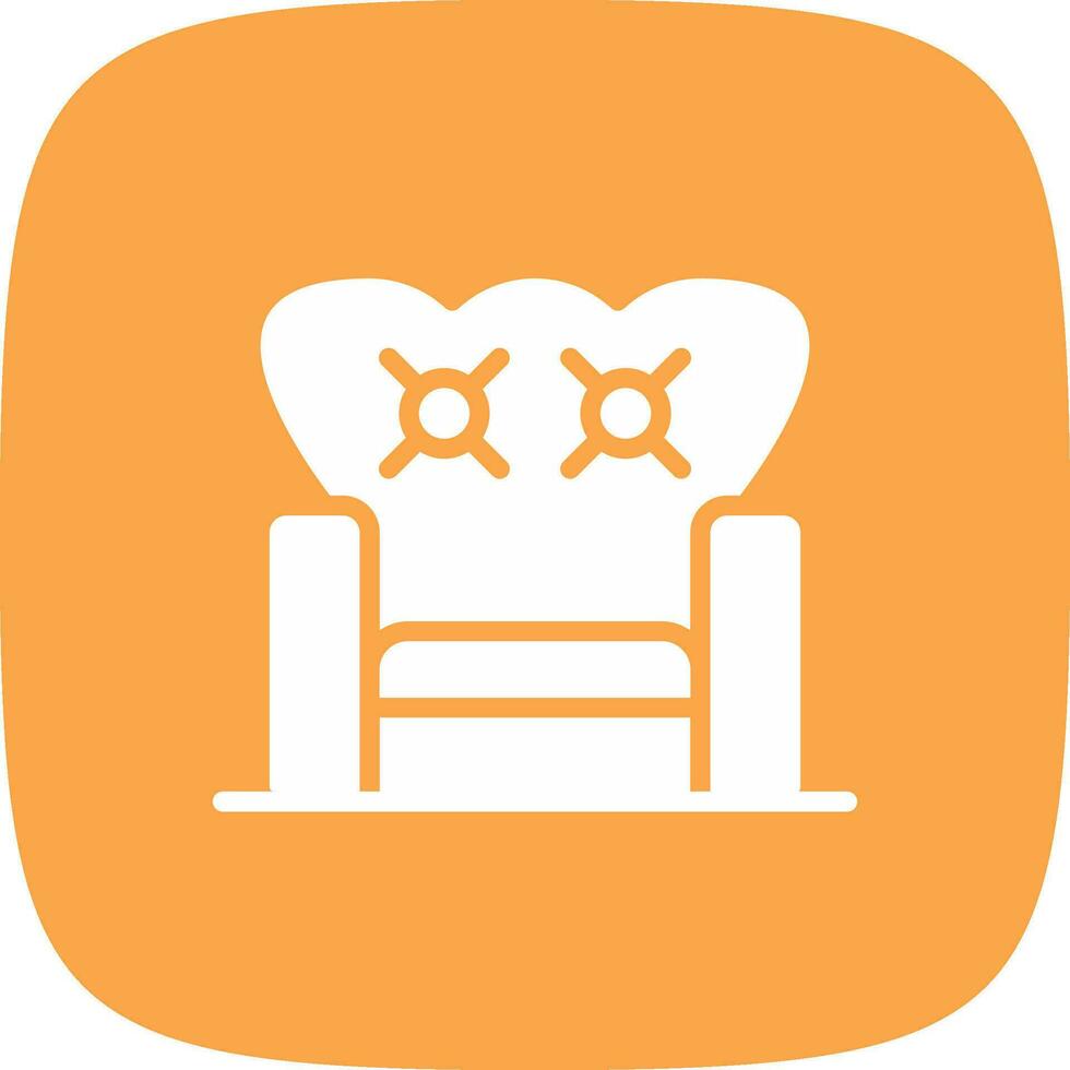 Armchair Creative Icon Design vector